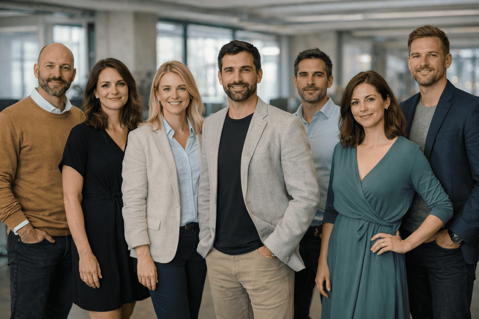 Team working on AI trading platform — Cap Dividaval
